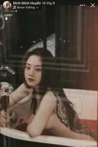Clip Đinh Minh Huyền lộ hàng